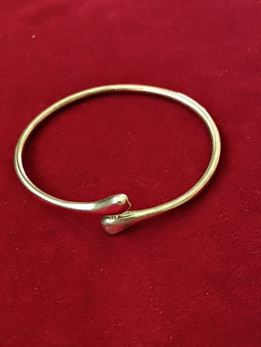 Teardrop Sterling Silver Bracelet